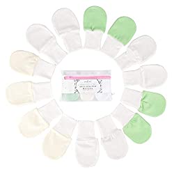 Baby Bliss Cotton Mittens